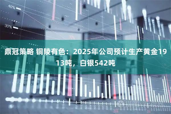 鼎冠策略 铜陵有色：2025年公司预计生产黄金1913吨，白银542吨