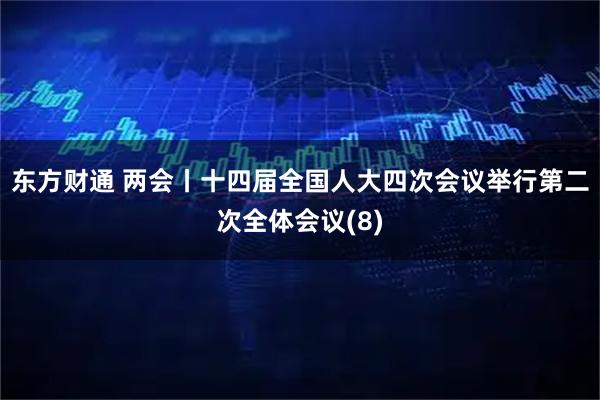 东方财通 两会丨十四届全国人大四次会议举行第二次全体会议(8)